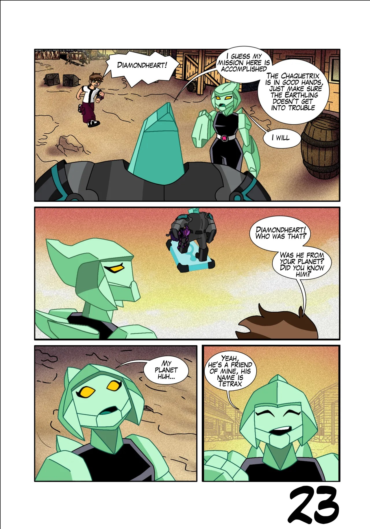 Ben 10: Chaquetrix Part 12 Porn Comics english 24