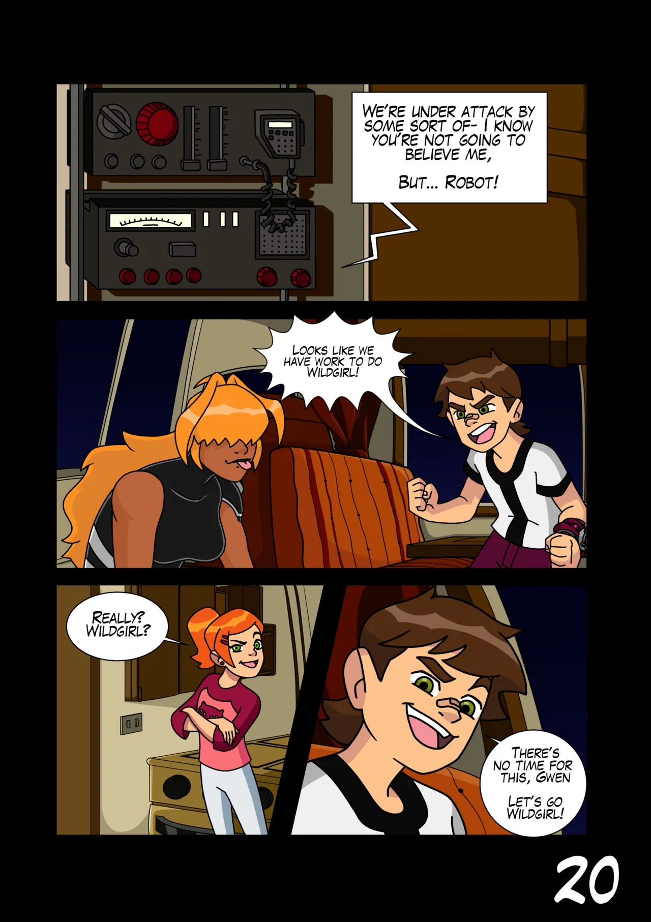 Ben 10: Chaquetrix Part 4 Porn Comics english 21