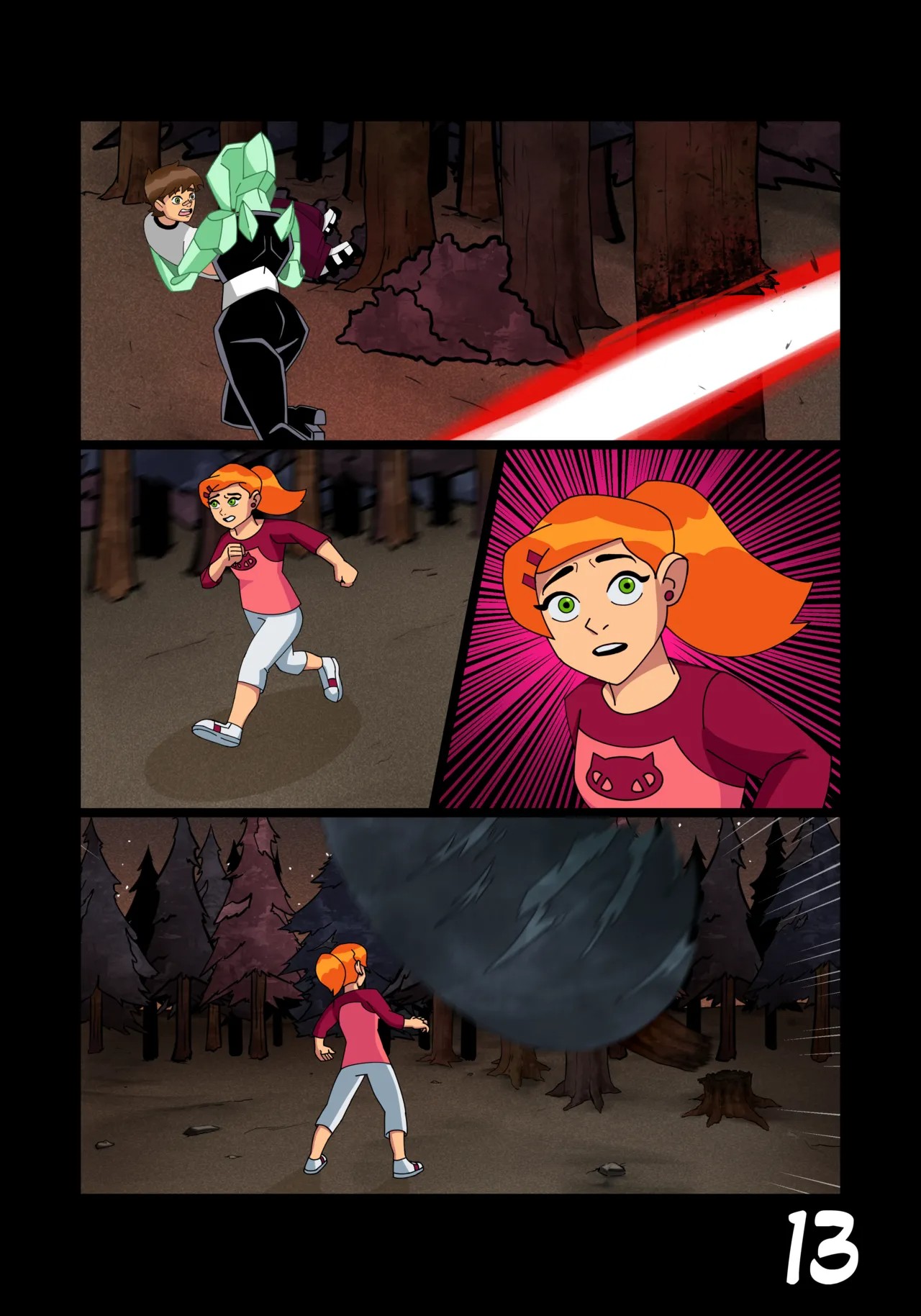 Ben 10: Chaquetrix Part 5 Porn Comics english 14