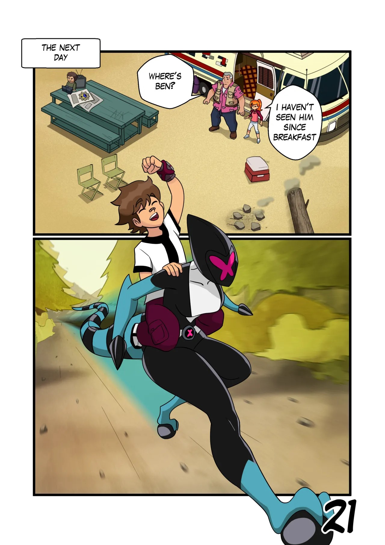 Ben 10: Chaquetrix Part 5 Porn Comics english 22