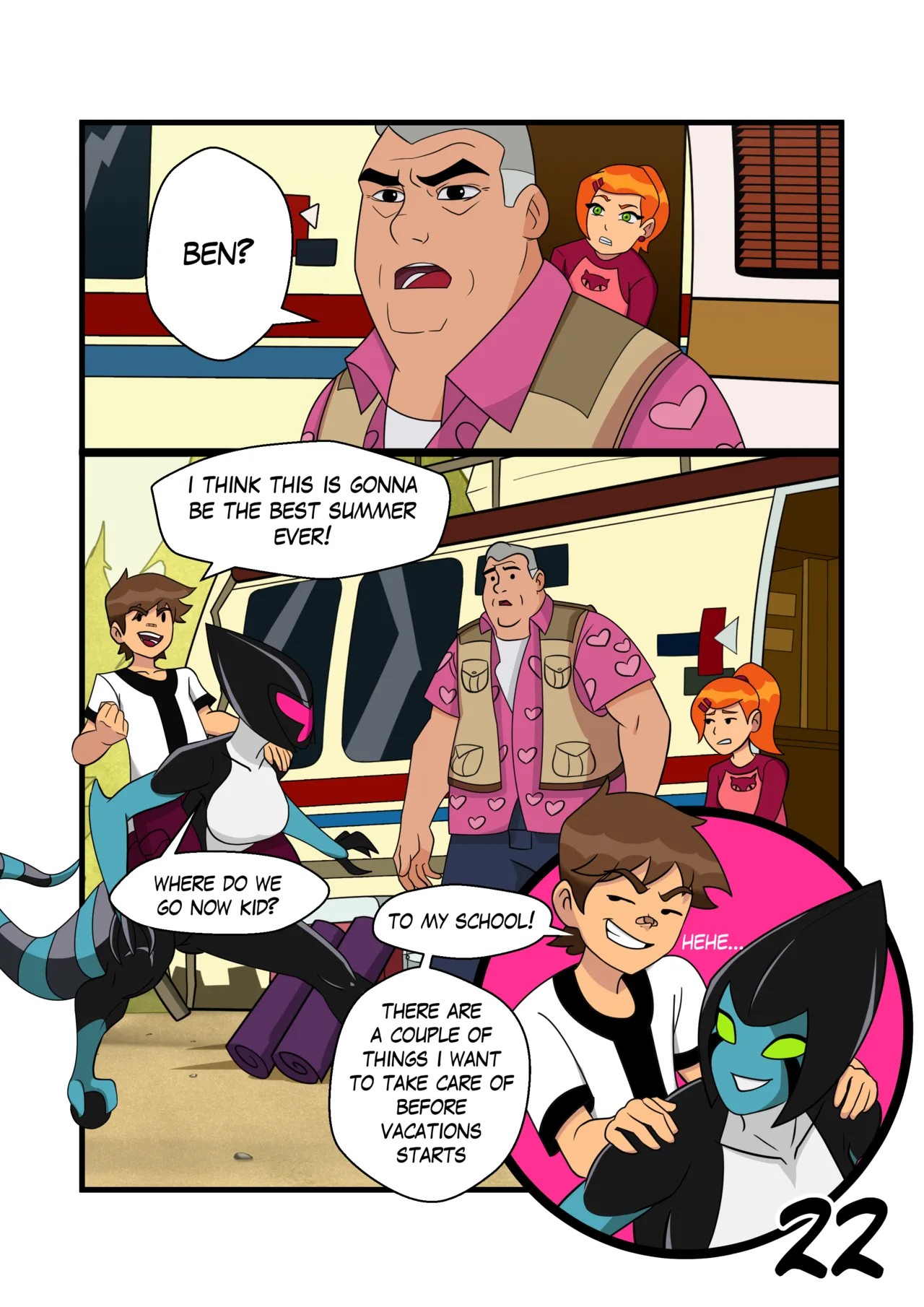 Ben 10: Chaquetrix Part 5 Porn Comics english 23