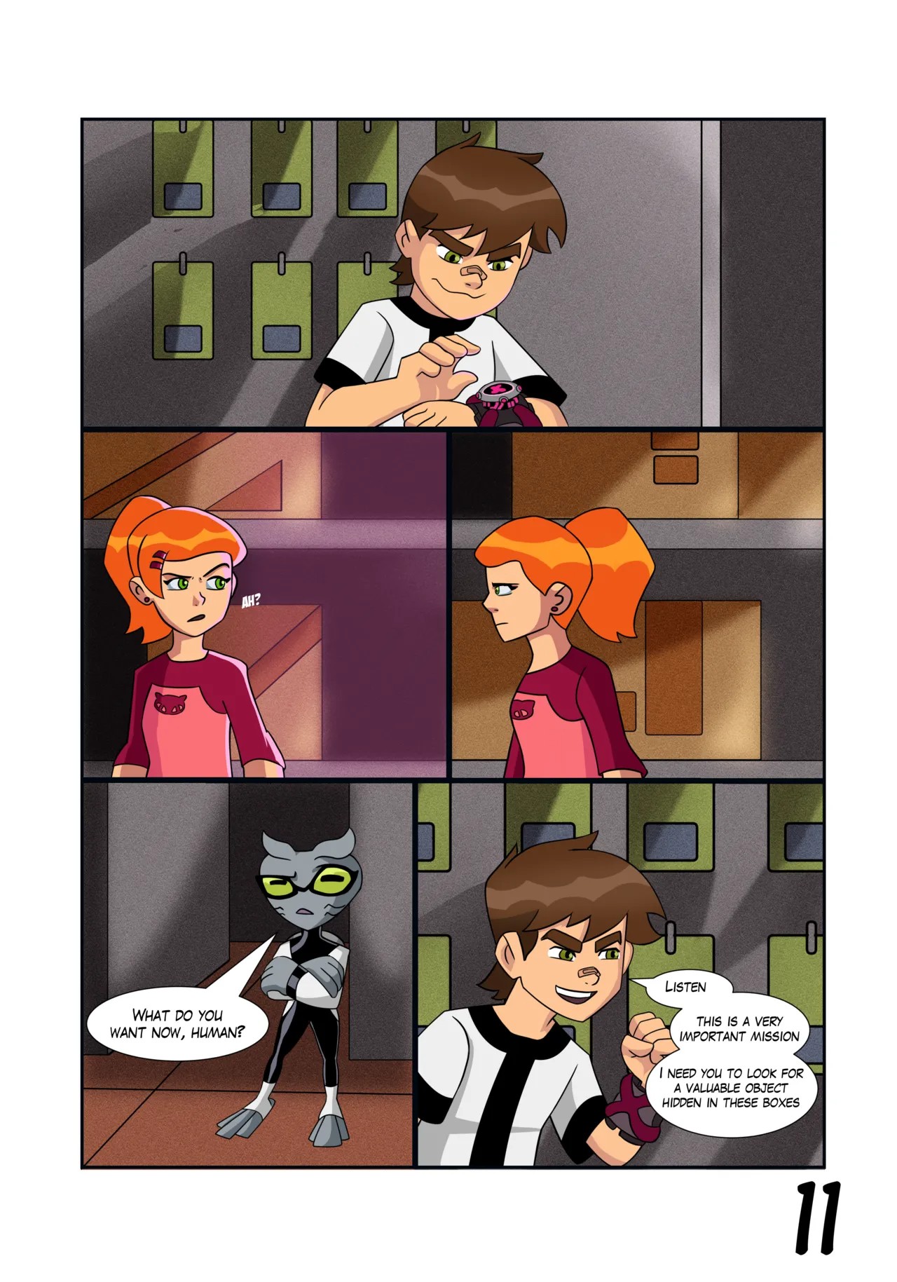 Ben 10: Chaquetrix Part 7 Porn Comics english 12