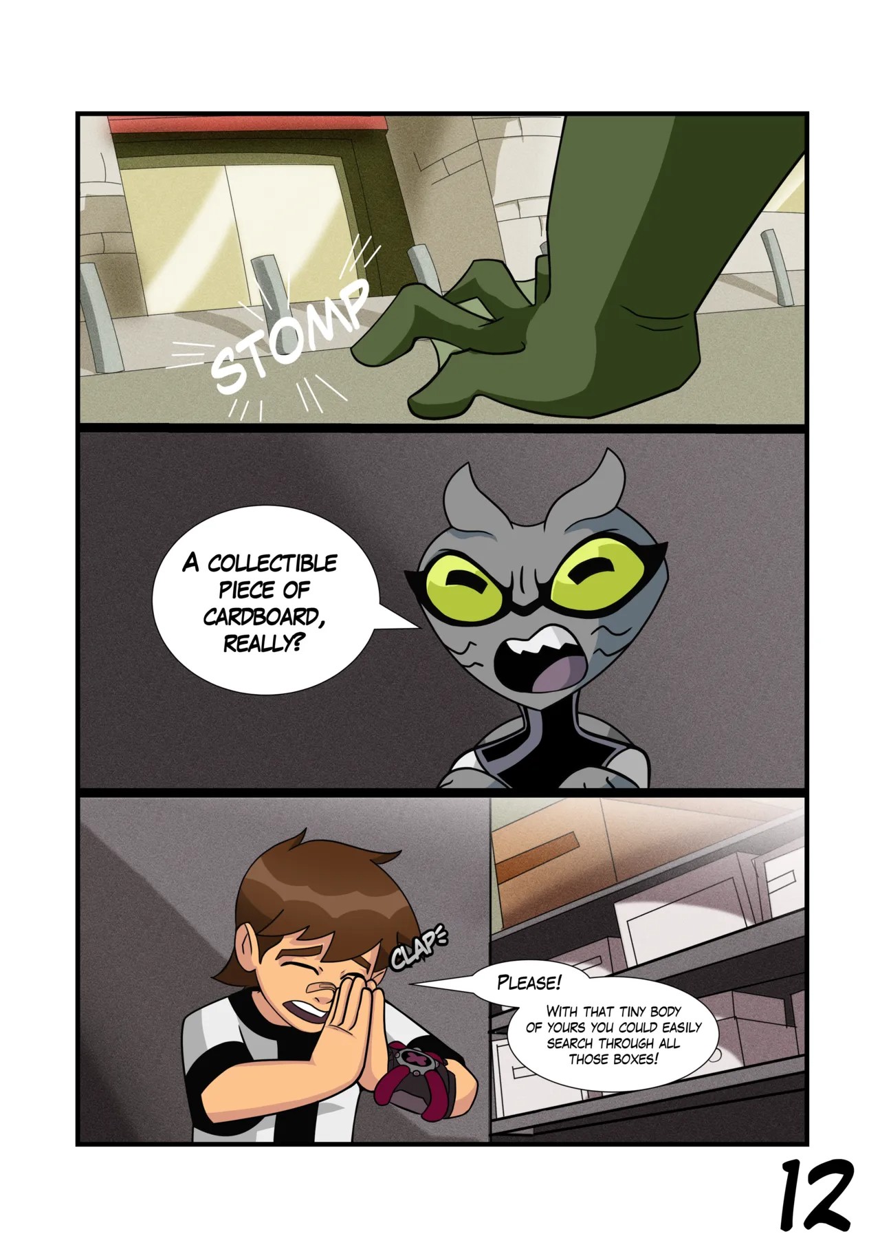 Ben 10: Chaquetrix Part 7 Porn Comics english 13