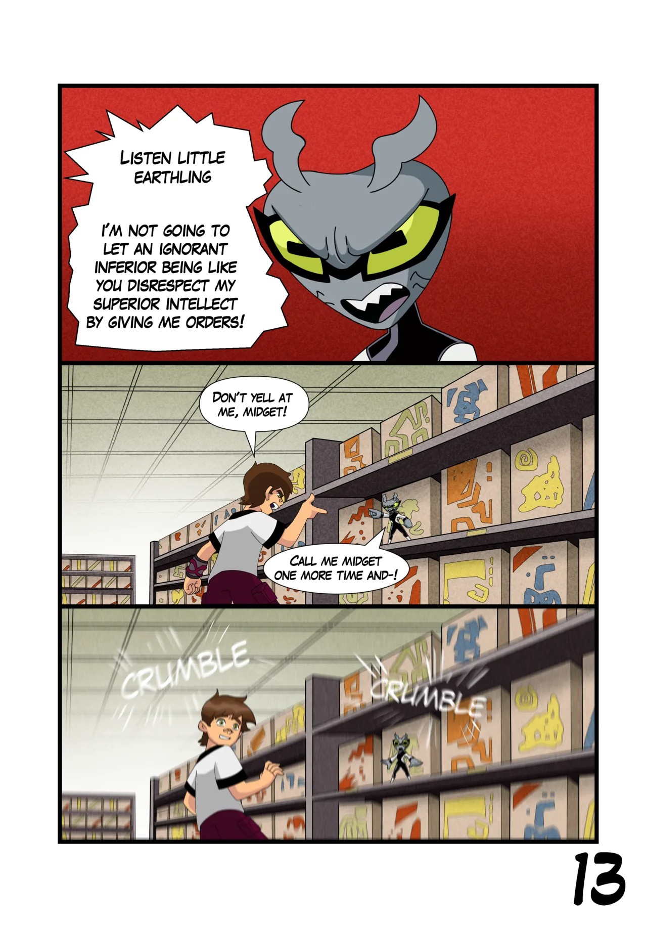 Ben 10: Chaquetrix Part 7 Porn Comics english 14