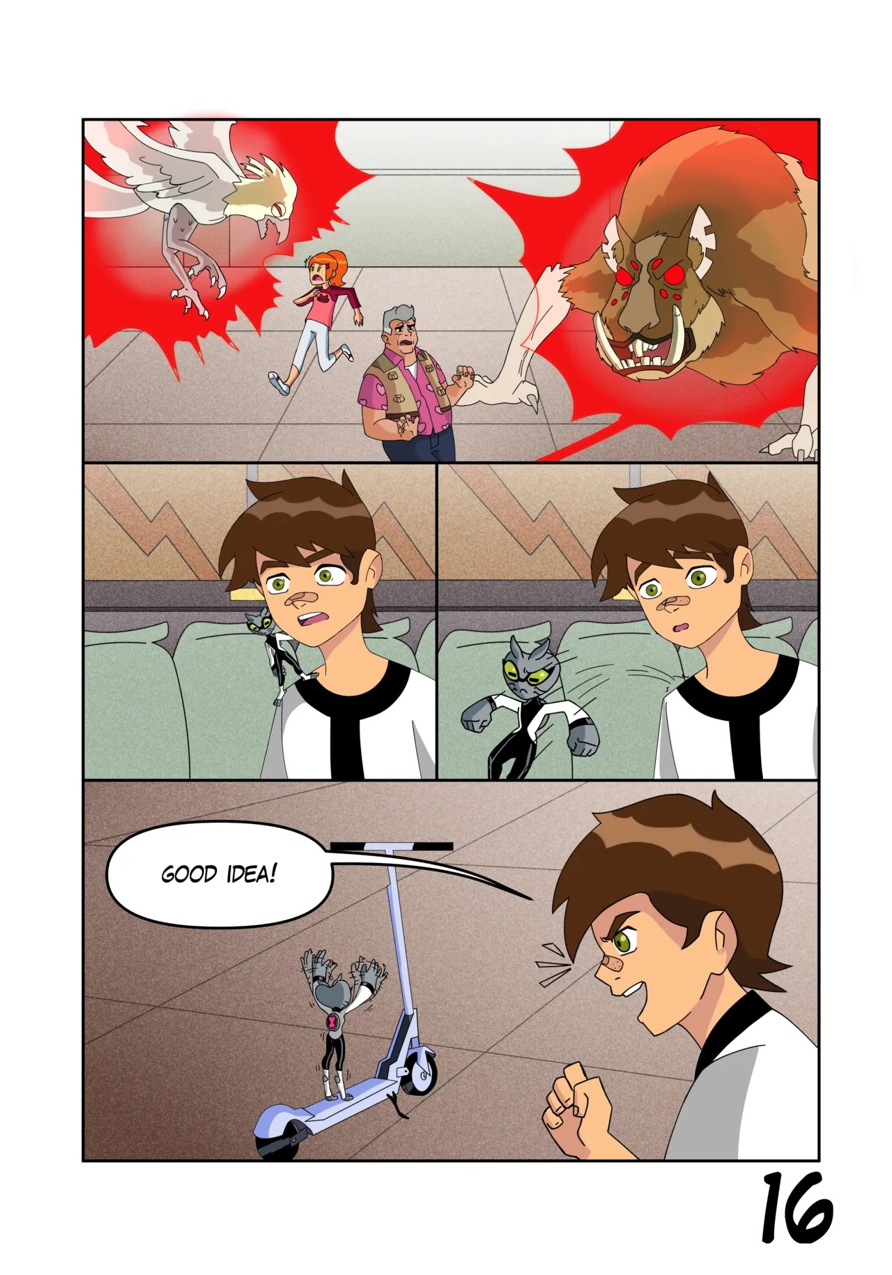 Ben 10: Chaquetrix Part 7 Porn Comics english 17