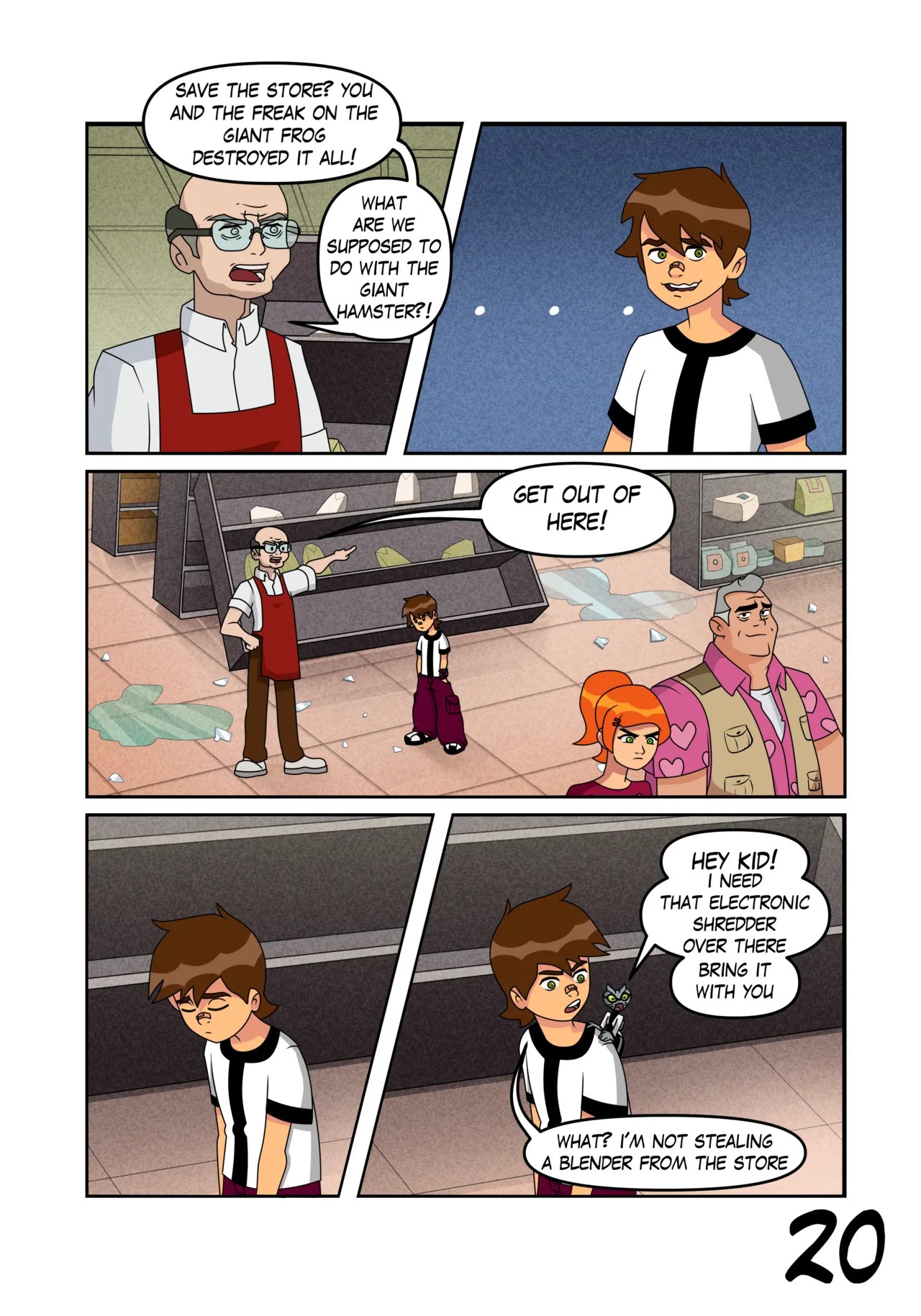 Ben 10: Chaquetrix Part 7 Porn Comics english 21