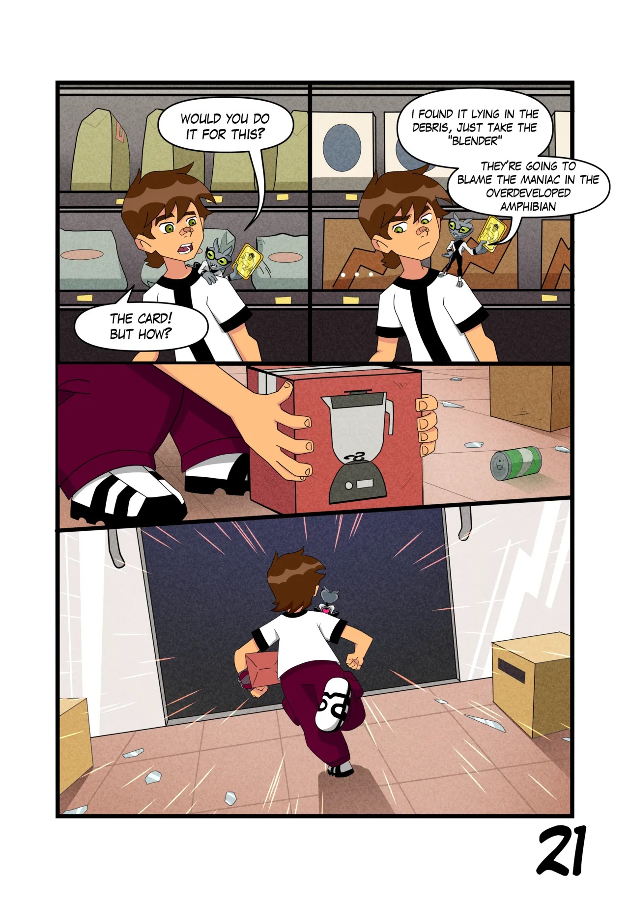 Ben 10: Chaquetrix Part 7 Porn Comics english 22