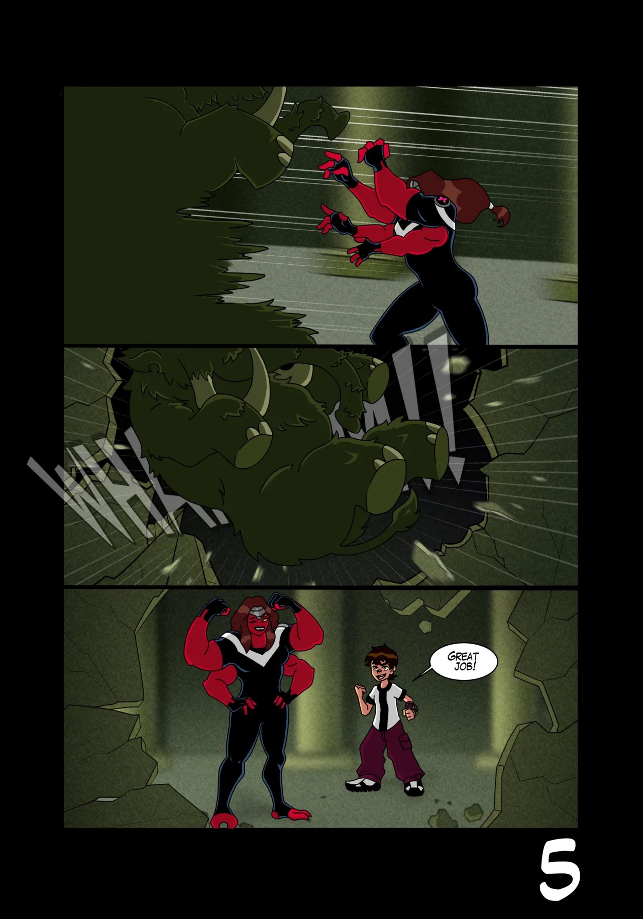 Ben 10: Chaquetrix Part 8 Porn Comics english 06