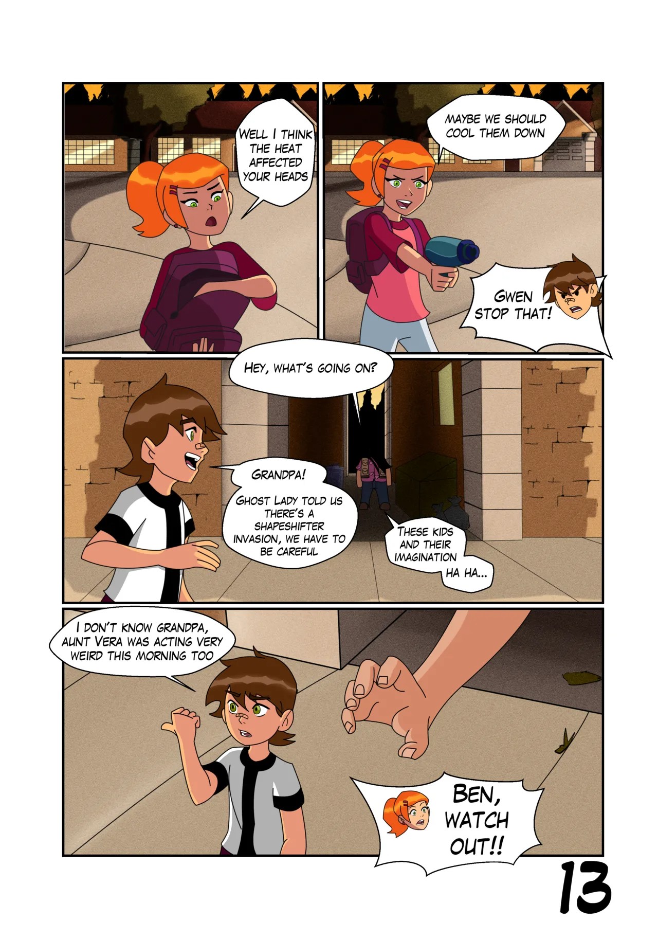Ben 10: Chaquetrix Part 9 Porn Comics english 14