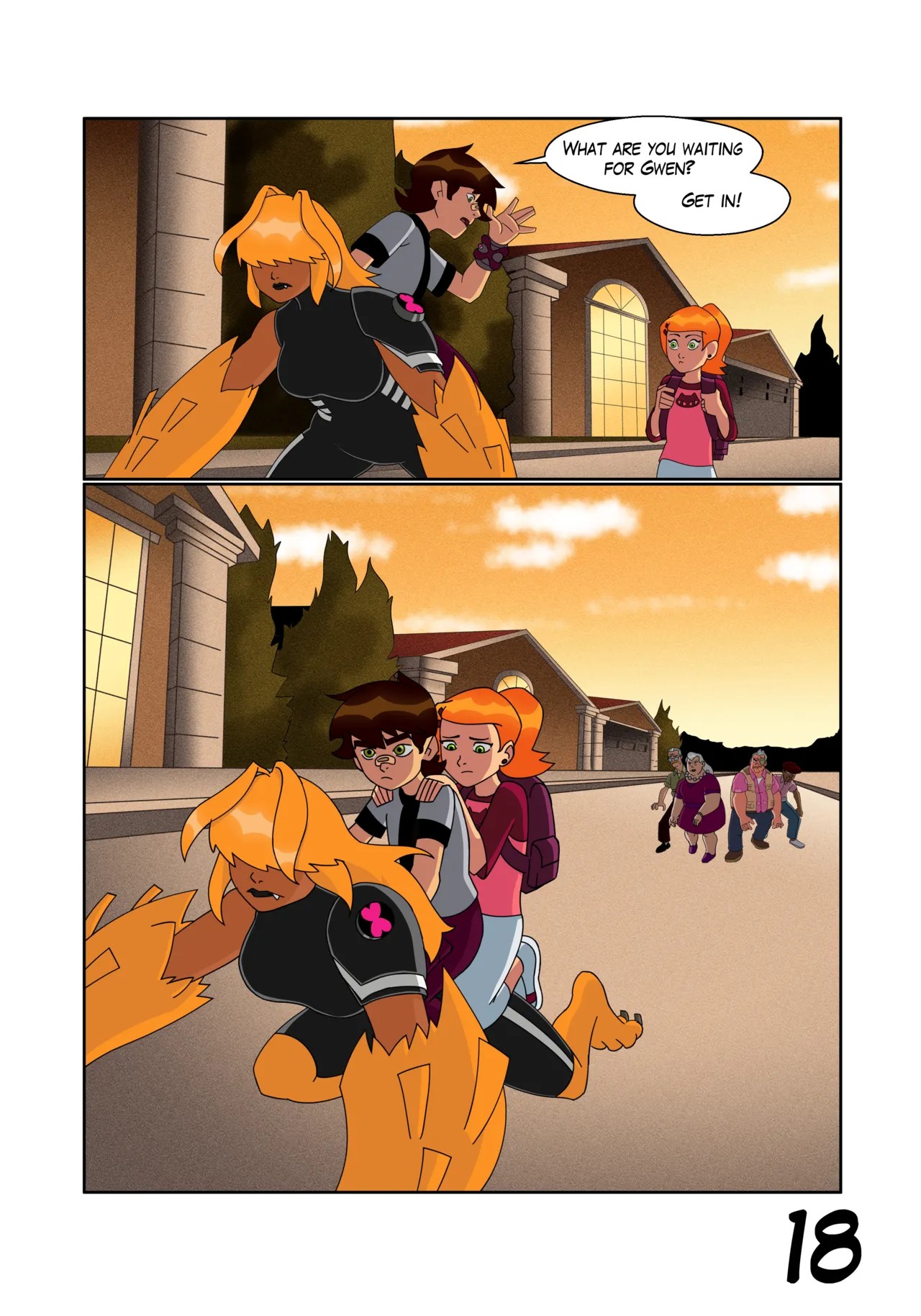 Ben 10: Chaquetrix Part 9 Porn Comics english 19