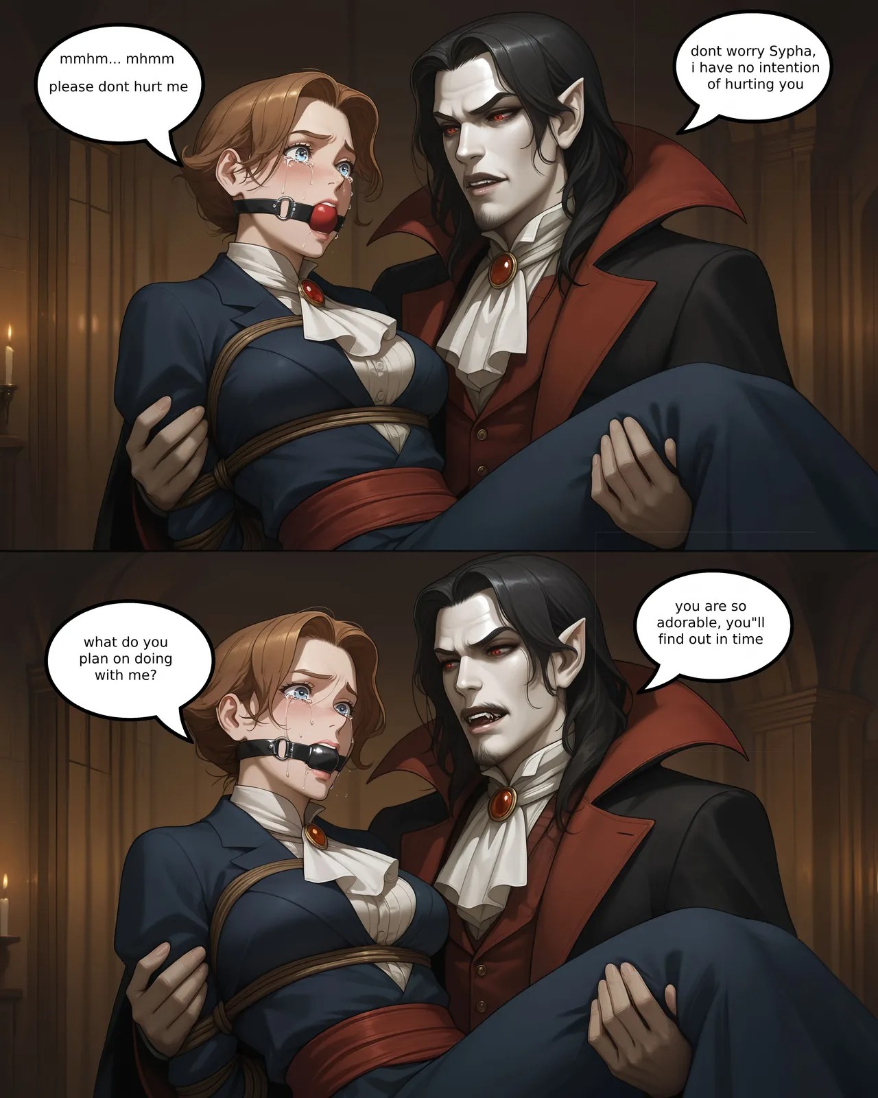 Castlevania: Sypha's Seduction Porn Comics english 03