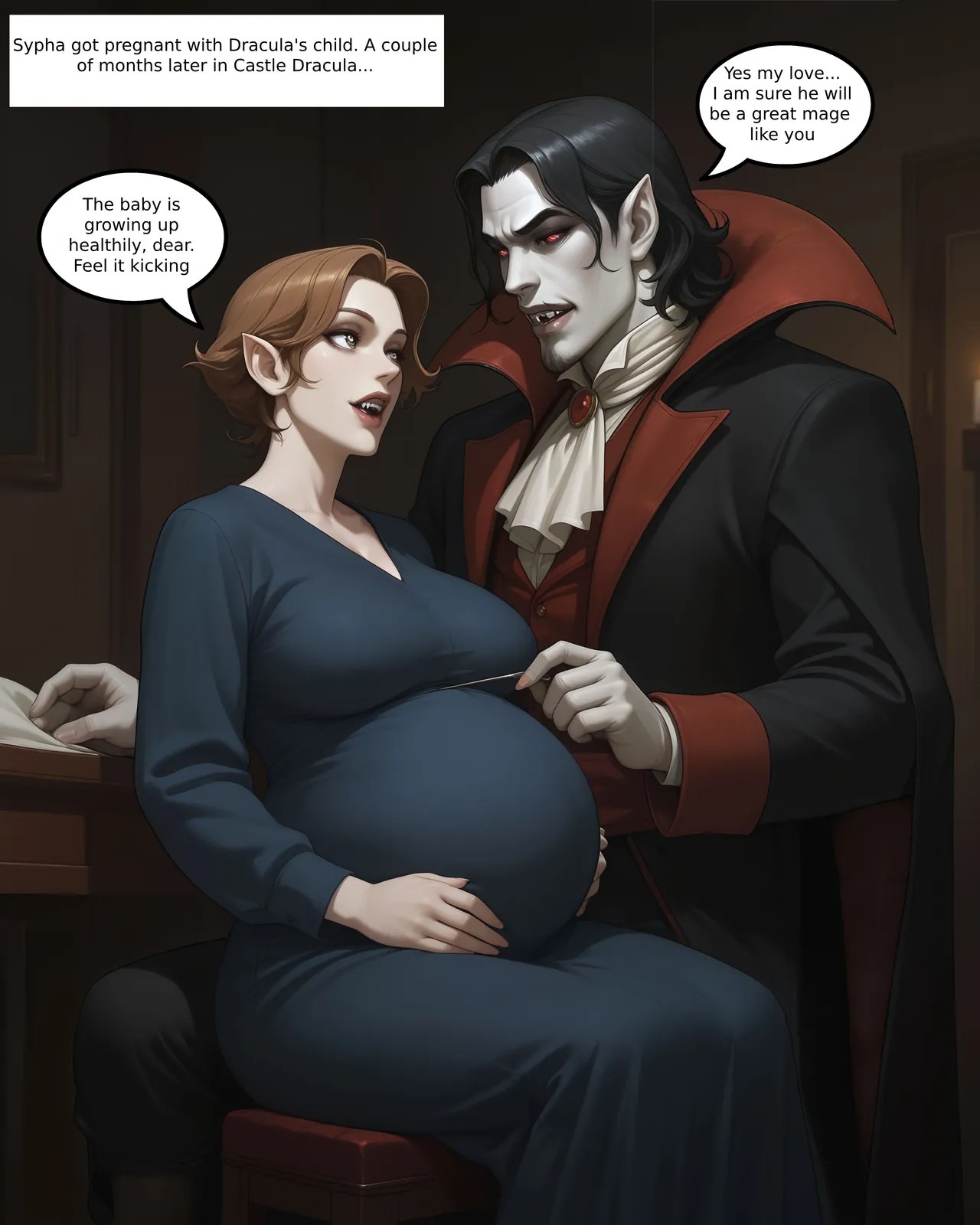 Castlevania: Sypha's Seduction Porn Comics english 24