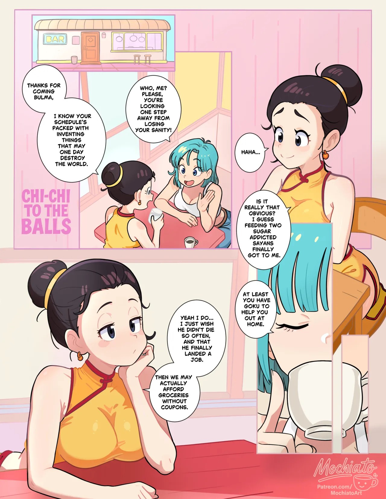 CHI-CHI TO THE BALLS Porn Comics english 02