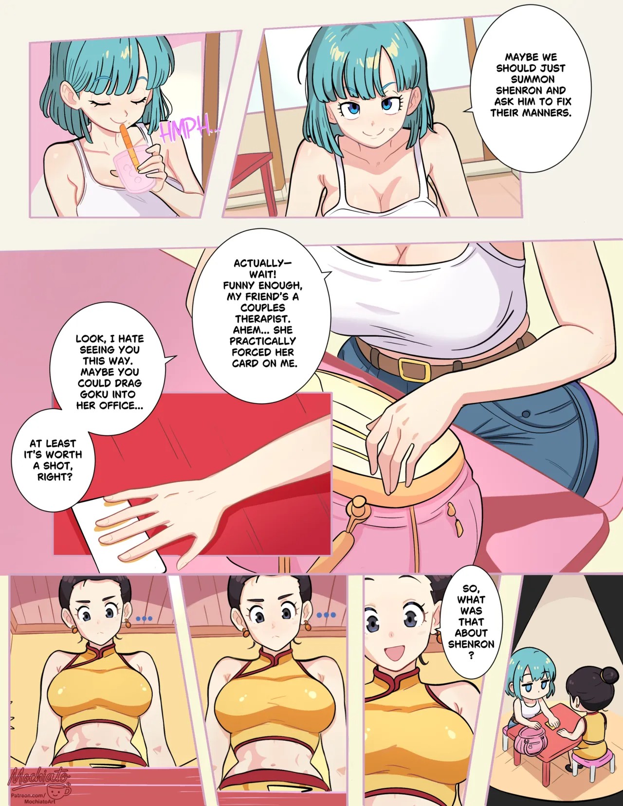 CHI-CHI TO THE BALLS Porn Comics english 06