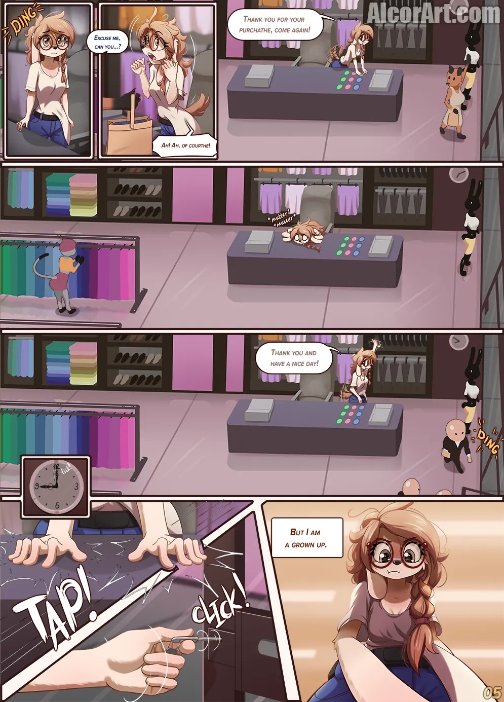 Clothing Optional Porn Comics english 06