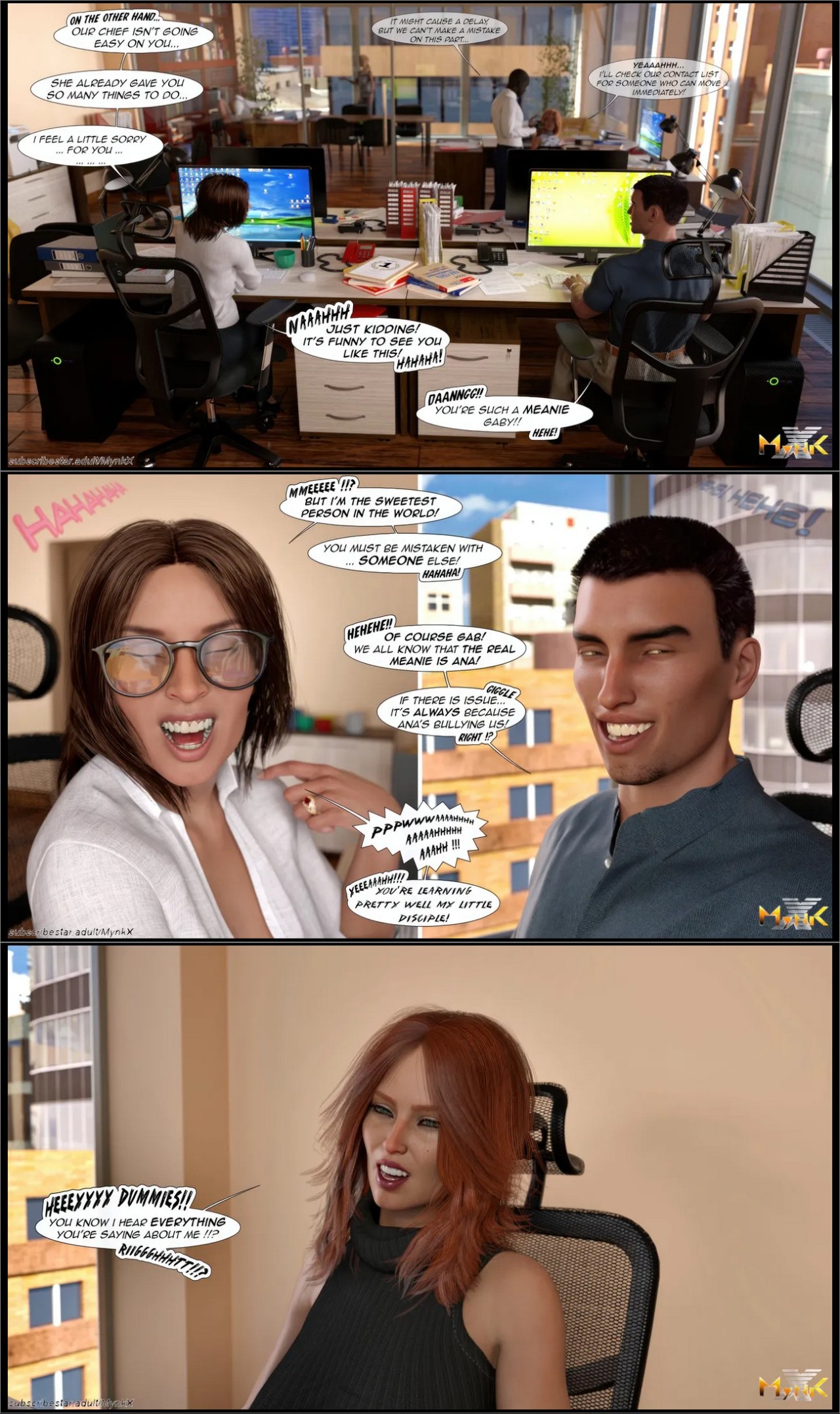 Company Trip Porn Comics english 04
