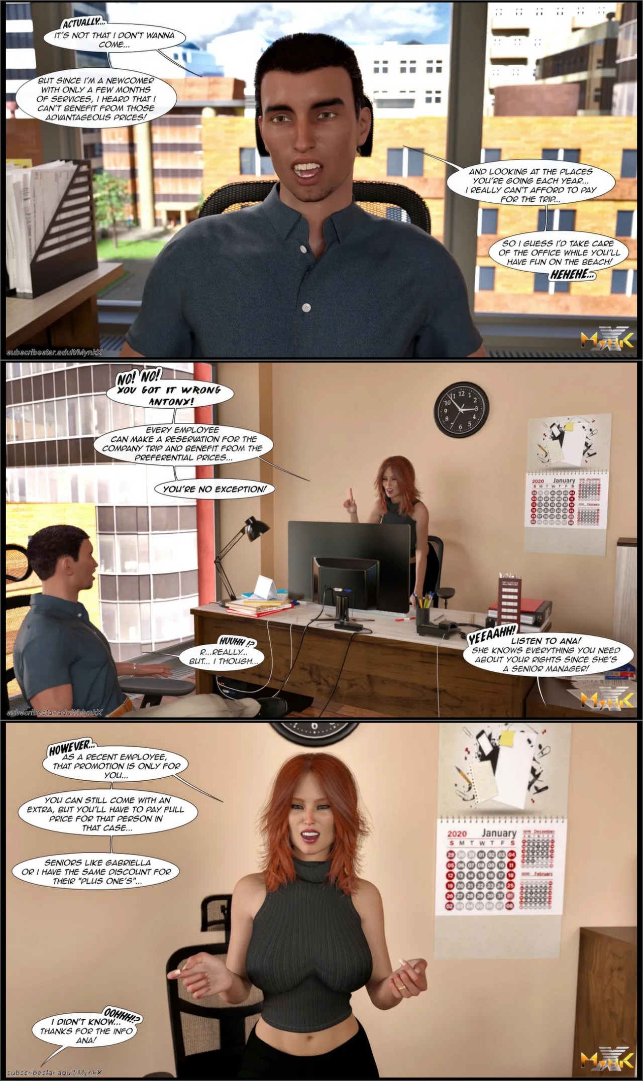 Company Trip Porn Comics english 07