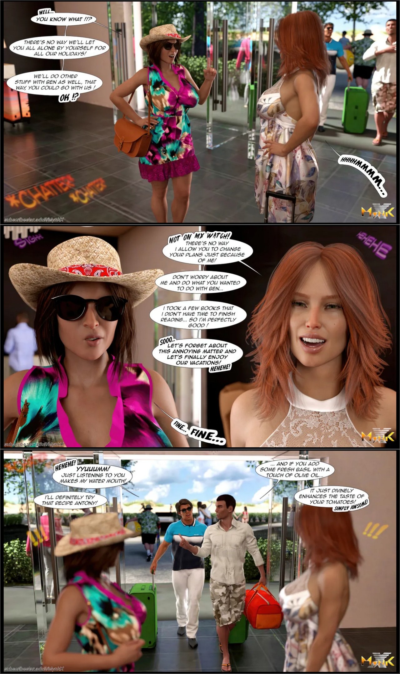 Company Trip Porn Comics english 11