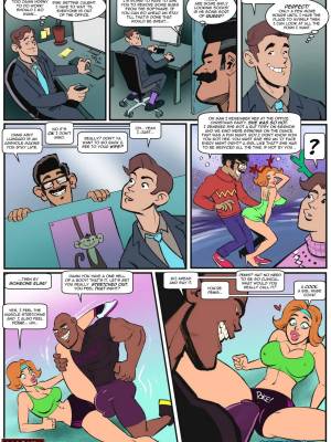 Cuckold Trainer Part 3: Office Security Porn Comics english 06