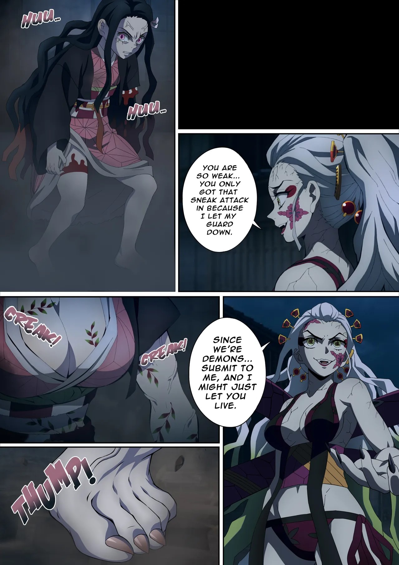 Daki's Blood Demon Art: Trample Part 2 Porn Comics english 02