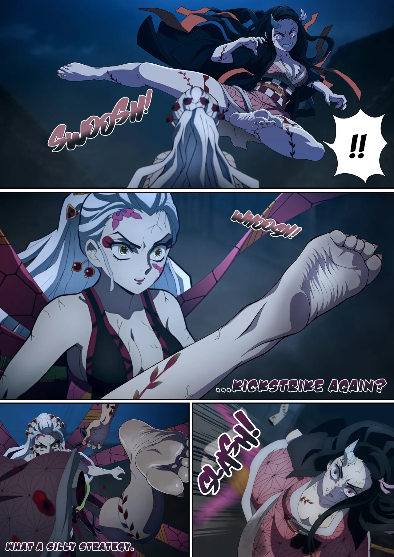 Daki's Blood Demon Art: Trample Part 2 Porn Comics english 03