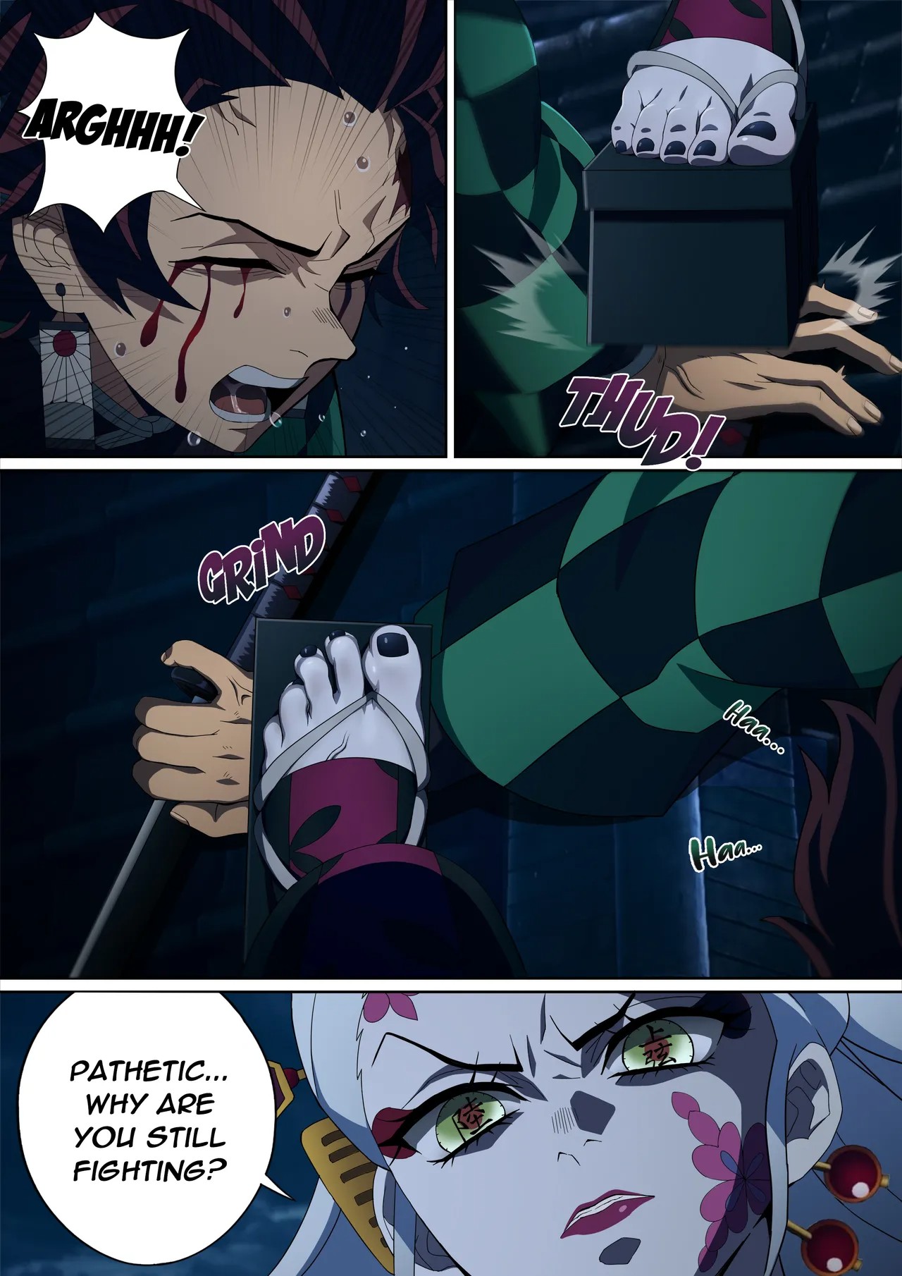 Daki's Blood Demon Art: Trample Porn Comics english 04