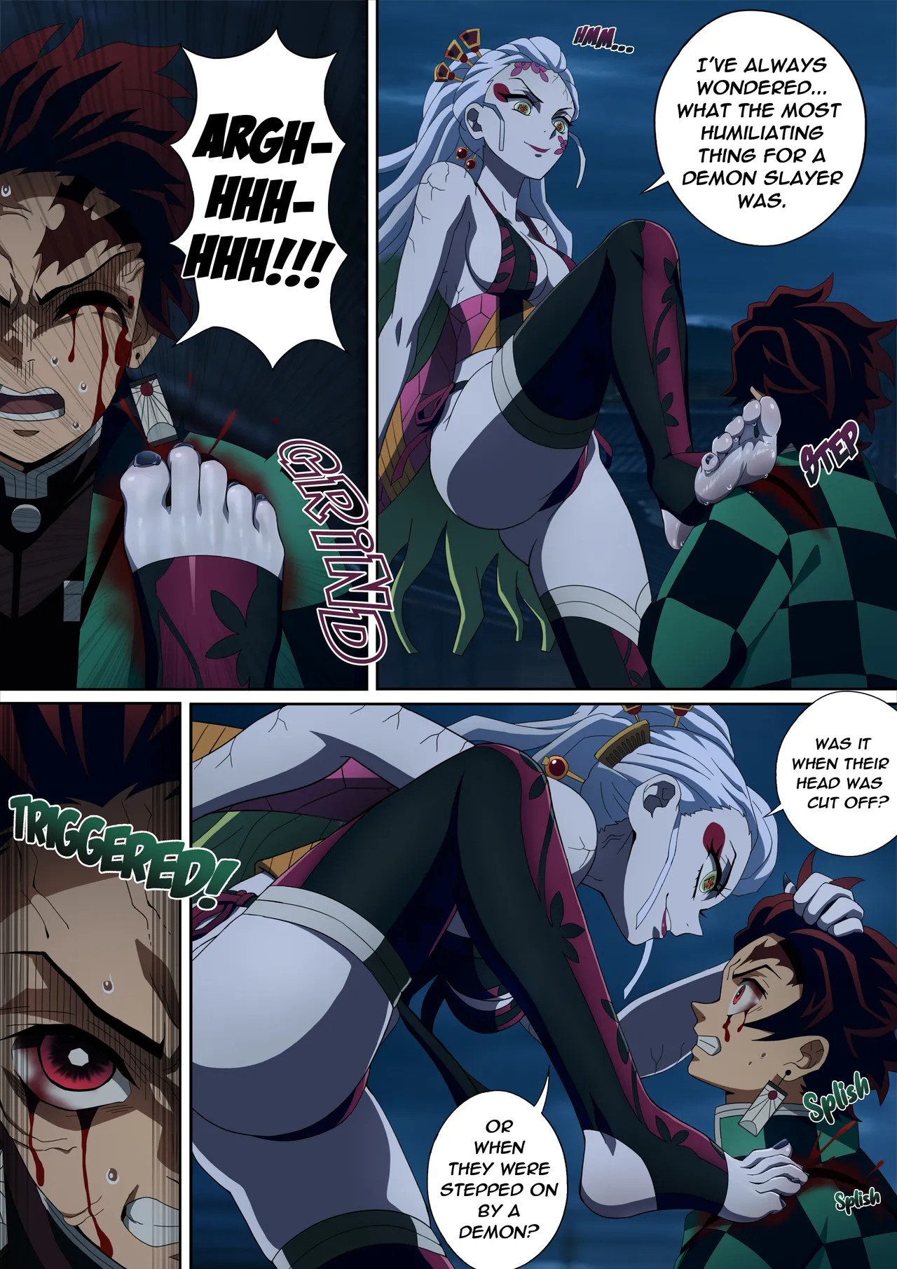 Daki's Blood Demon Art: Trample Porn Comics english 06