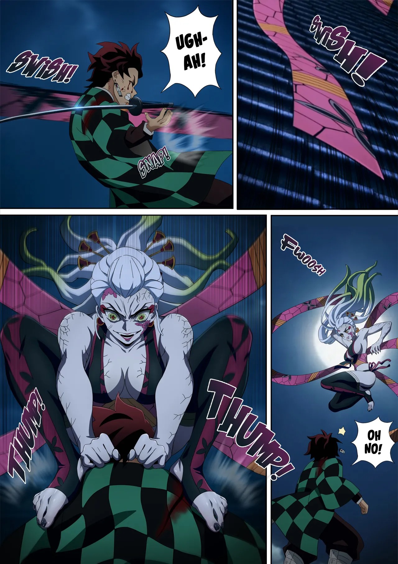 Daki's Blood Demon Art: Trample Porn Comics english 08
