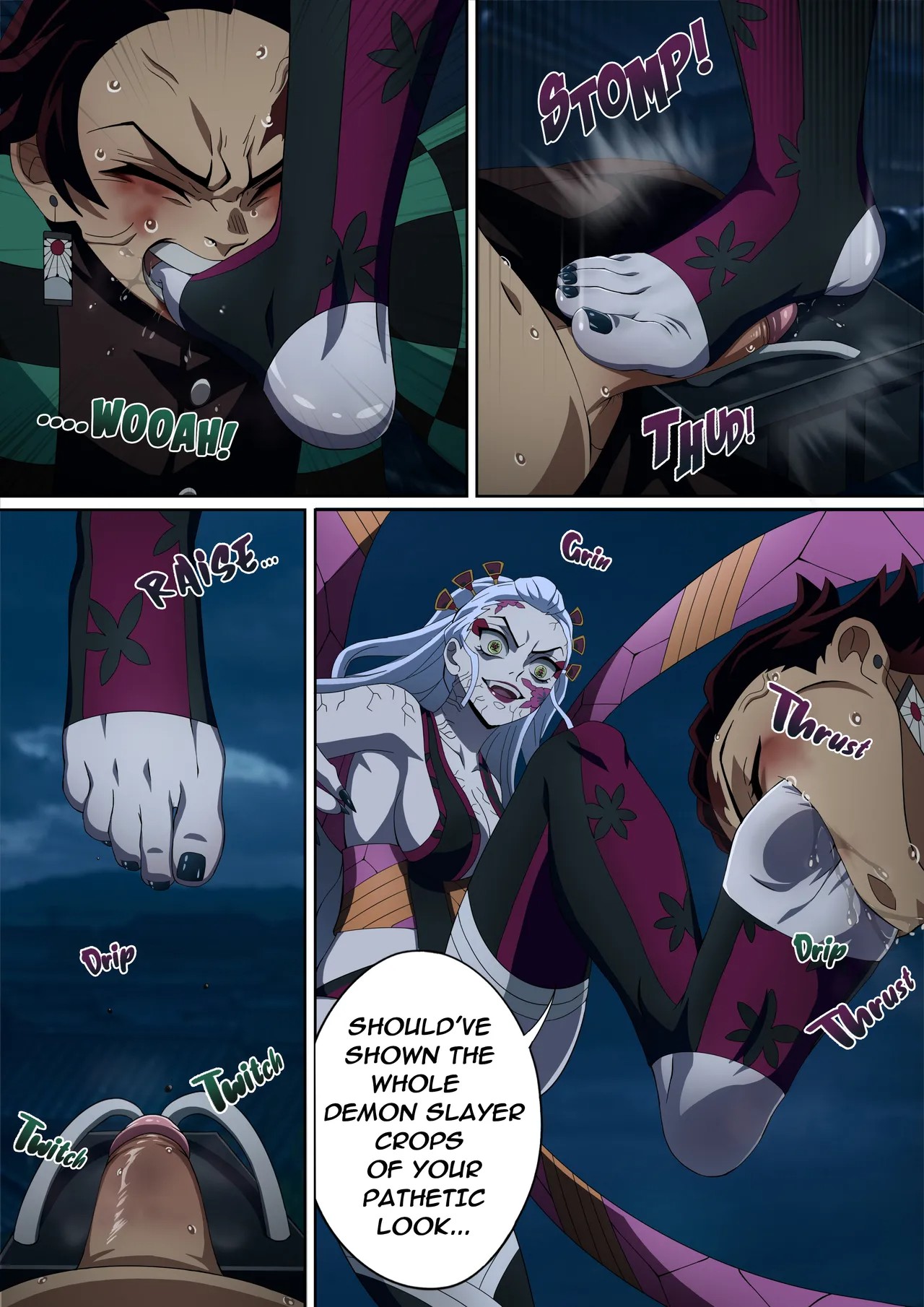 Daki's Blood Demon Art: Trample Porn Comics english 16
