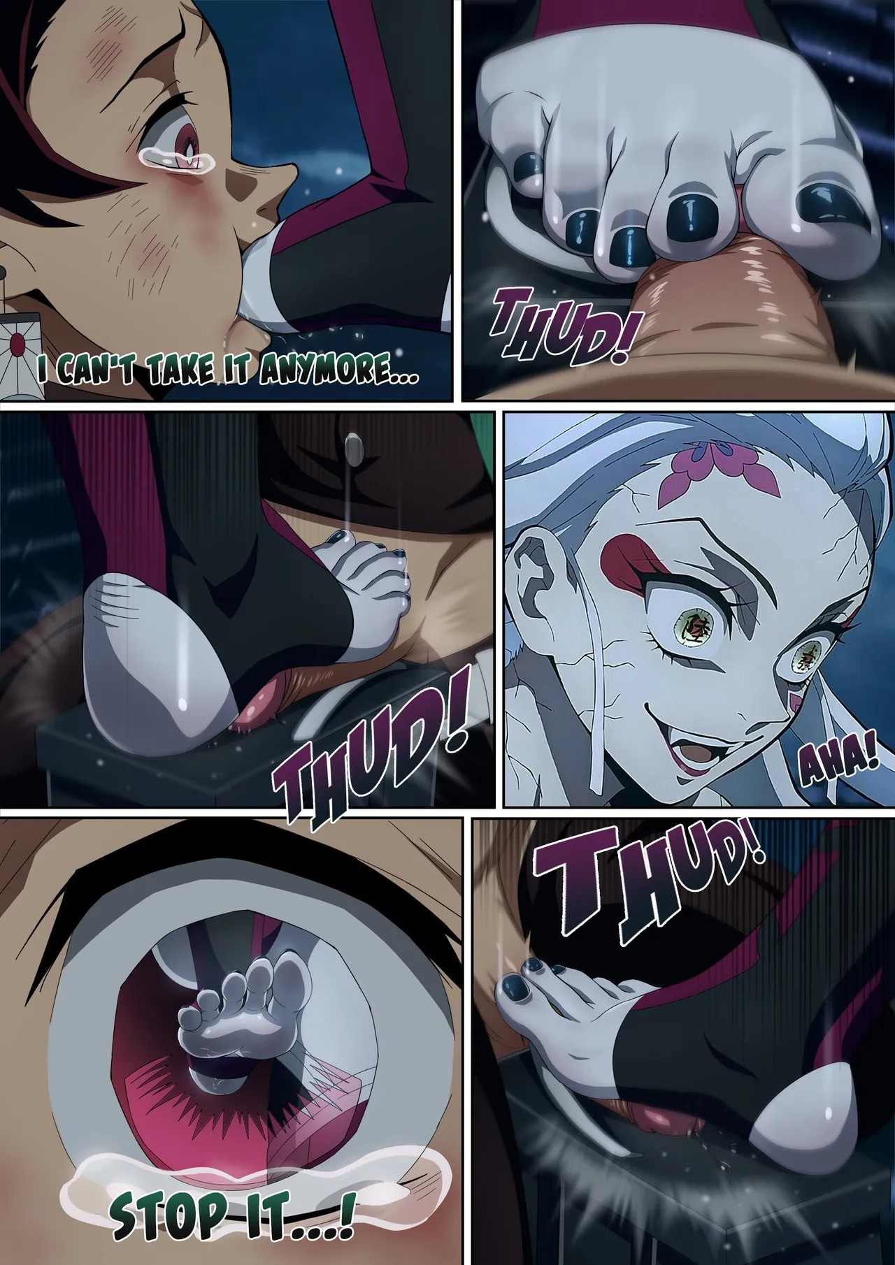 Daki's Blood Demon Art: Trample Porn Comics english 17