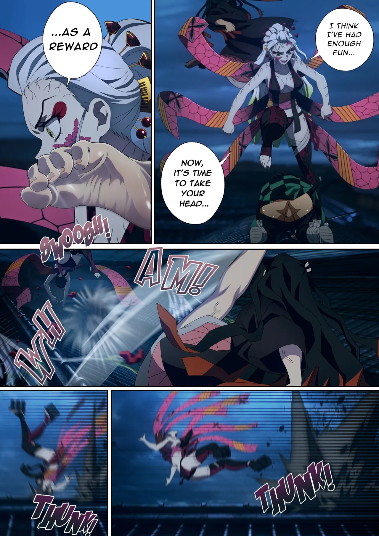 Daki's Blood Demon Art: Trample Porn Comics english 19