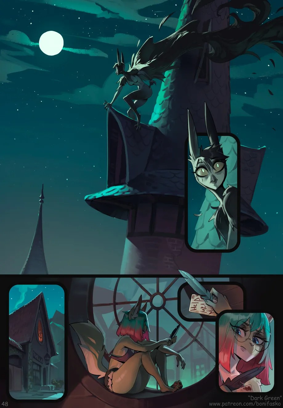 Dark Green Porn Comics english 49