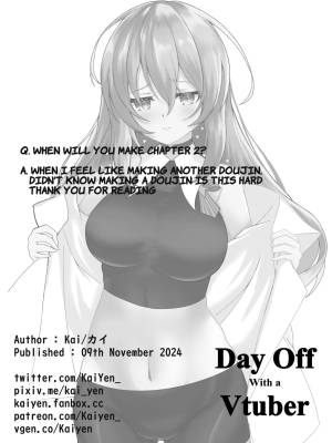Day Off With A VTuber Porn Comics english 41