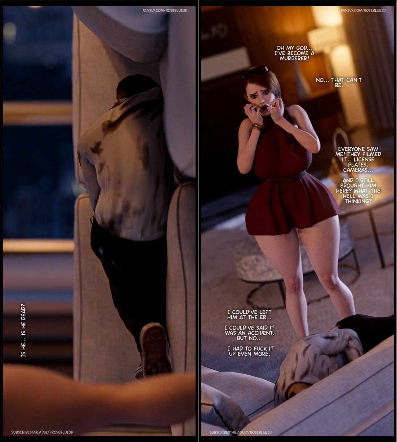 Dismissed By Rose Blue 3D Porn Comics english 16