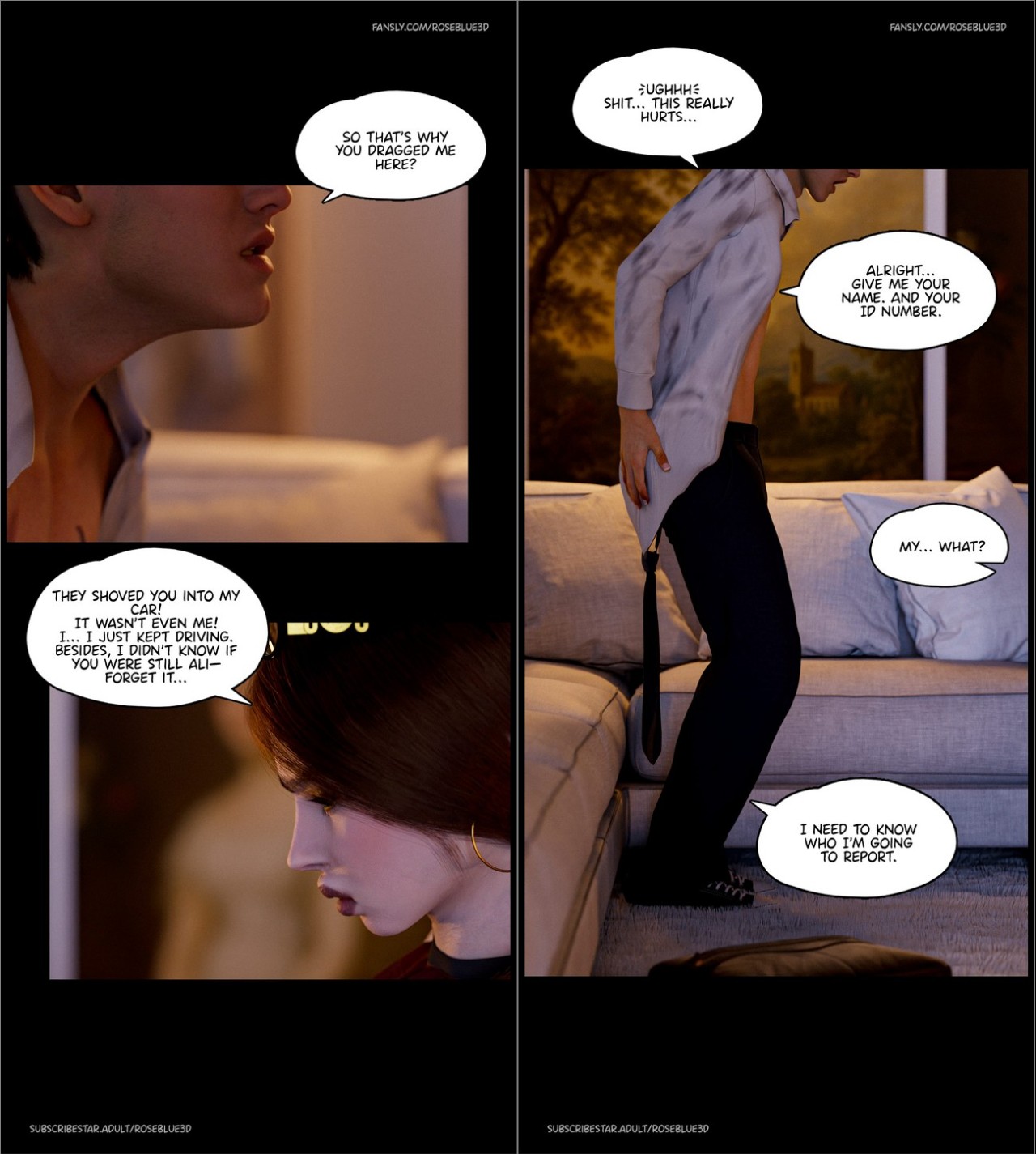 Dismissed By Rose Blue 3D Porn Comics english 23