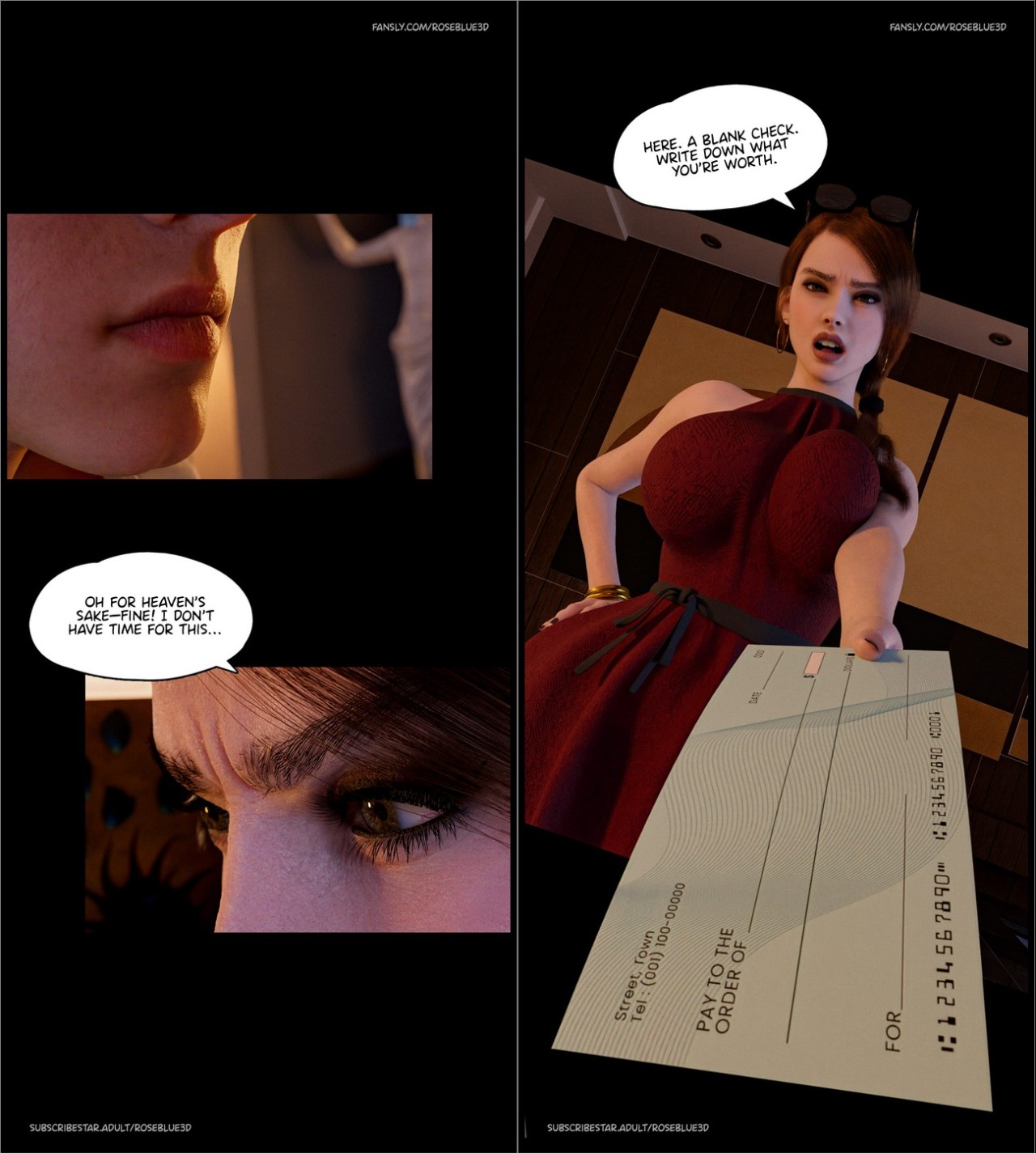 Dismissed By Rose Blue 3D Porn Comics english 26