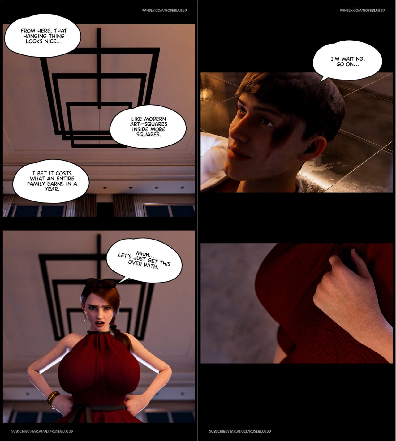 Dismissed By Rose Blue 3D Porn Comics english 34