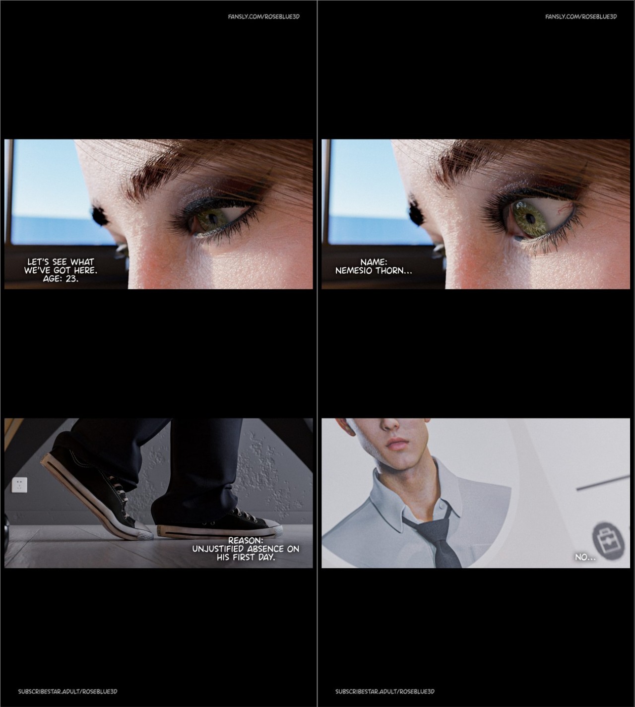 Dismissed By Rose Blue 3D Porn Comics english 54