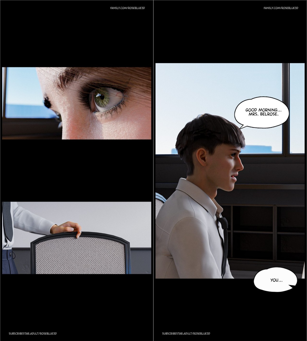 Dismissed By Rose Blue 3D Porn Comics english 55