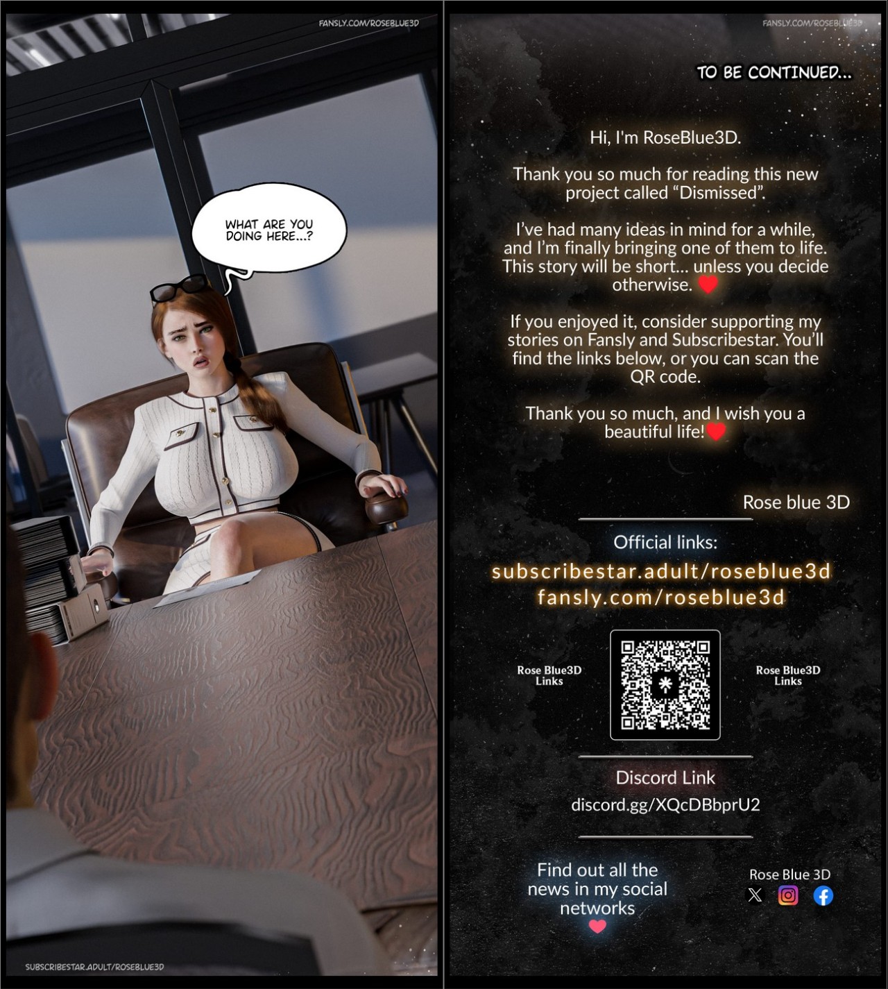 Dismissed By Rose Blue 3D Porn Comics english 56