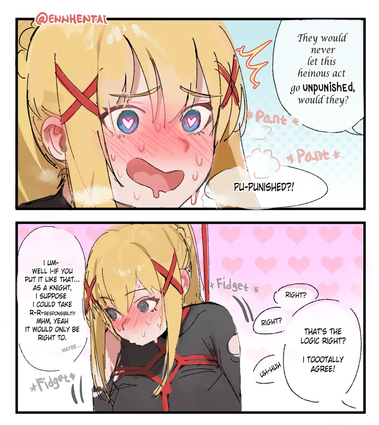Dorkness x Kazuma Porn Comics english 03