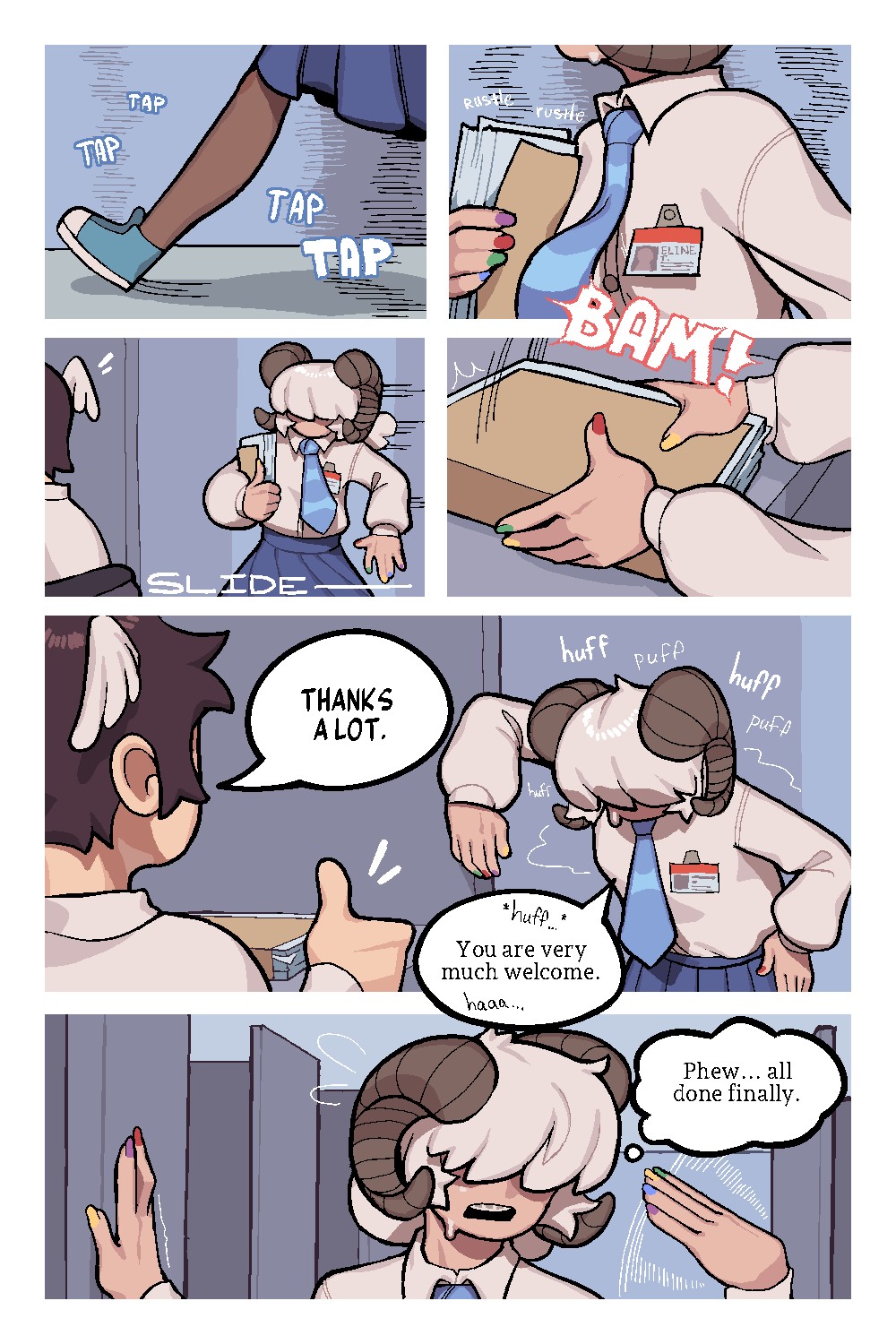 Employee Of The Month Porn Comics english 03
