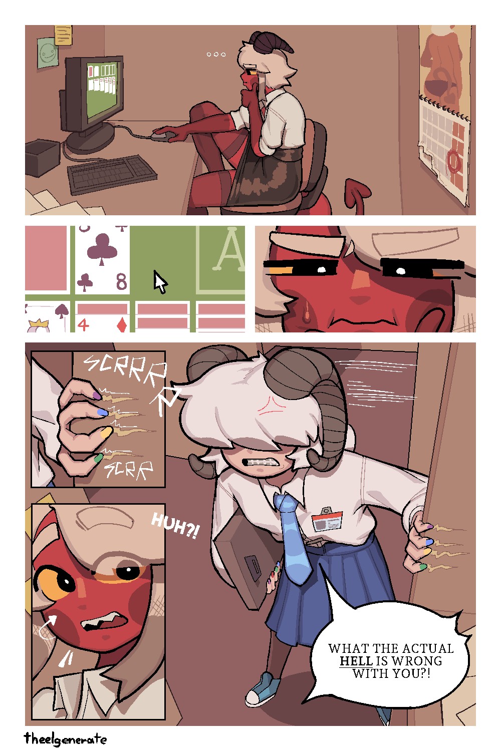 Employee Of The Month Porn Comics english 07