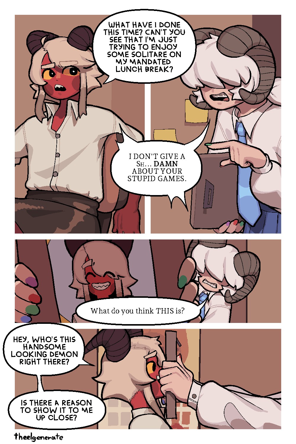 Employee Of The Month Porn Comics english 08
