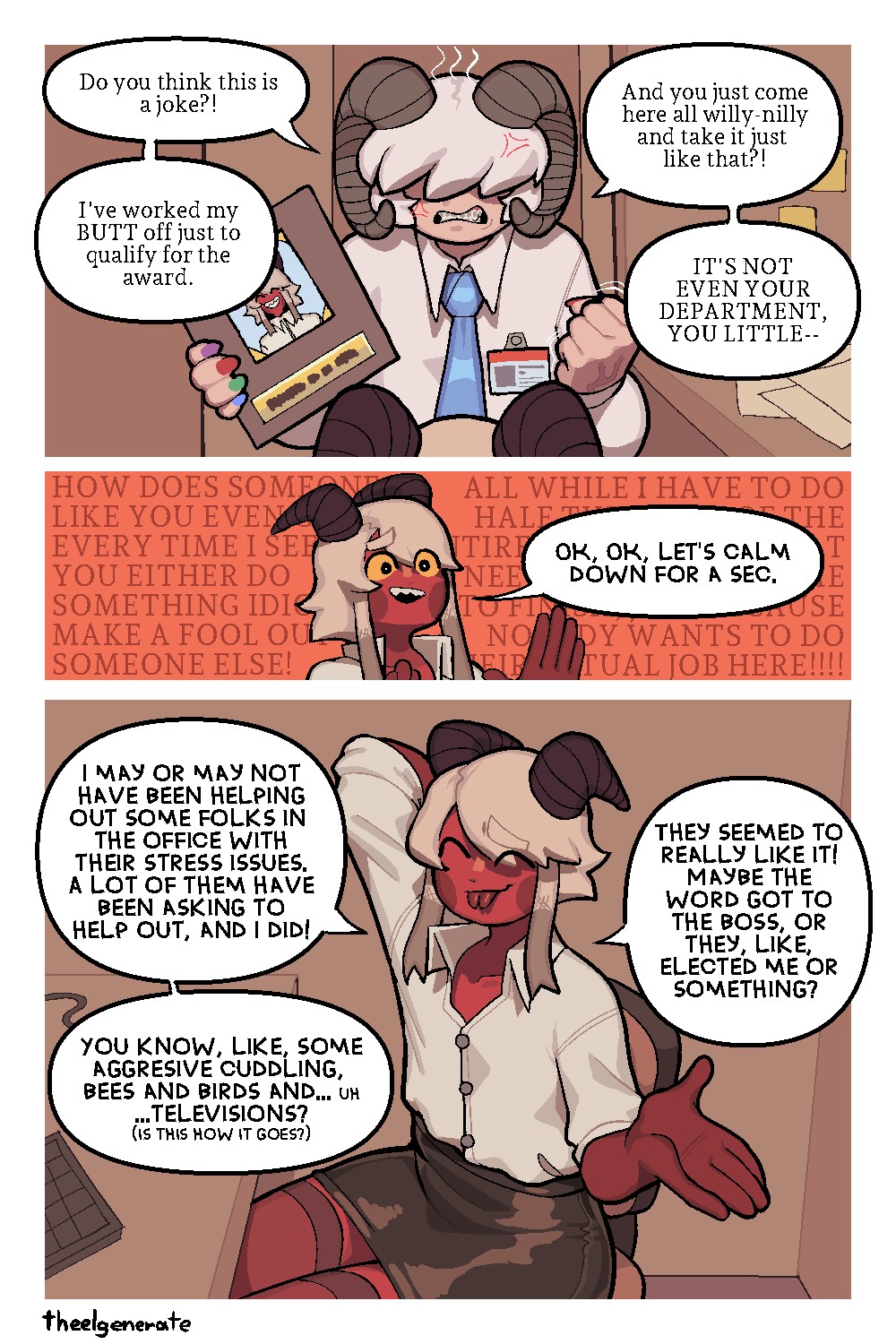 Employee Of The Month Porn Comics english 09