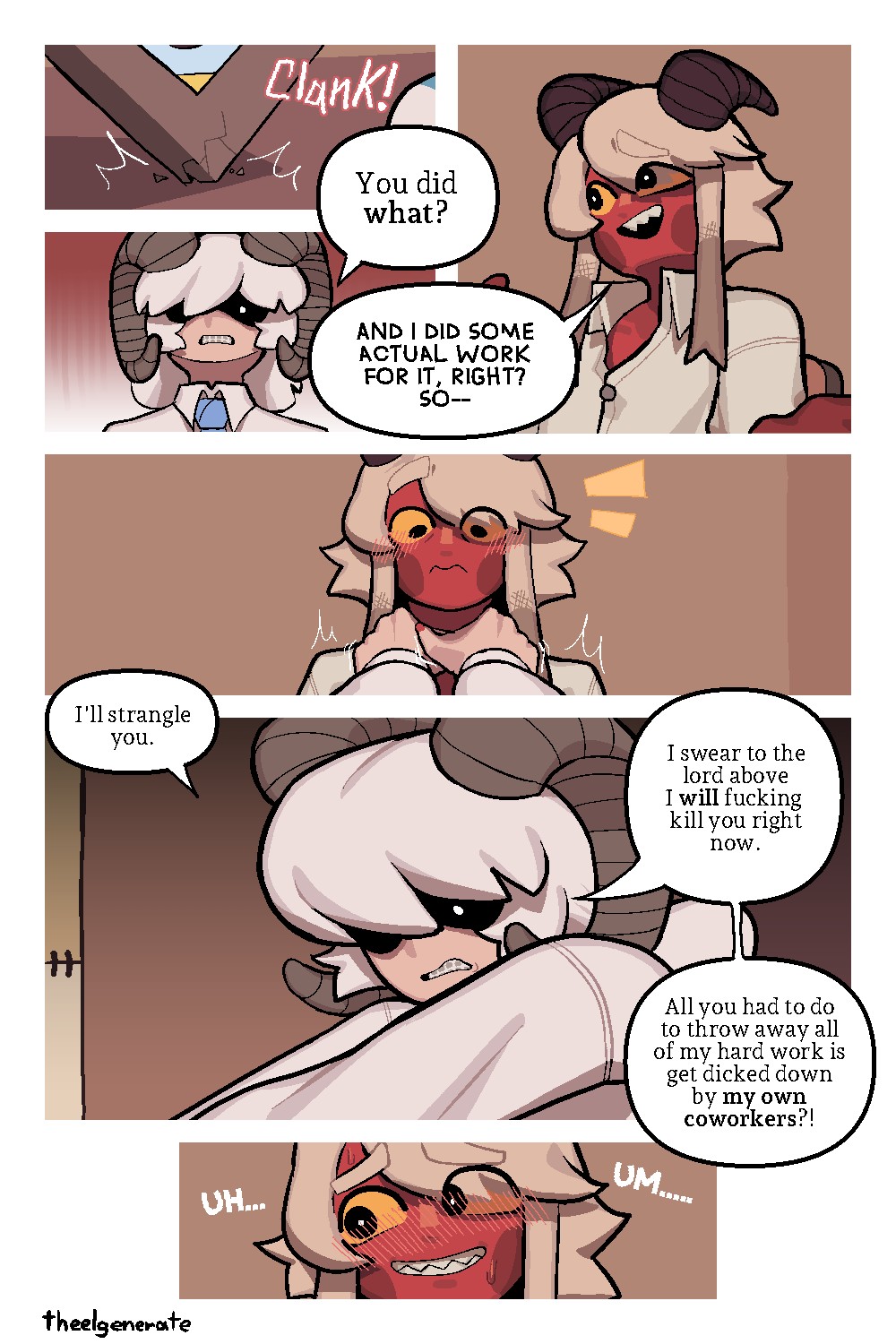Employee Of The Month Porn Comics english 10