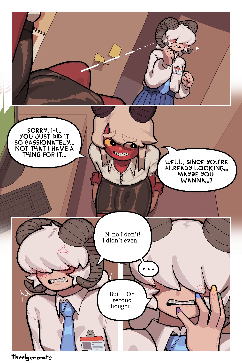 Employee Of The Month Porn Comics english 12