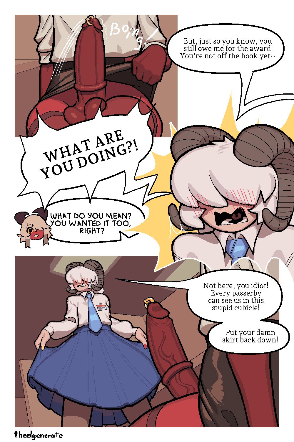Employee Of The Month Porn Comics english 13