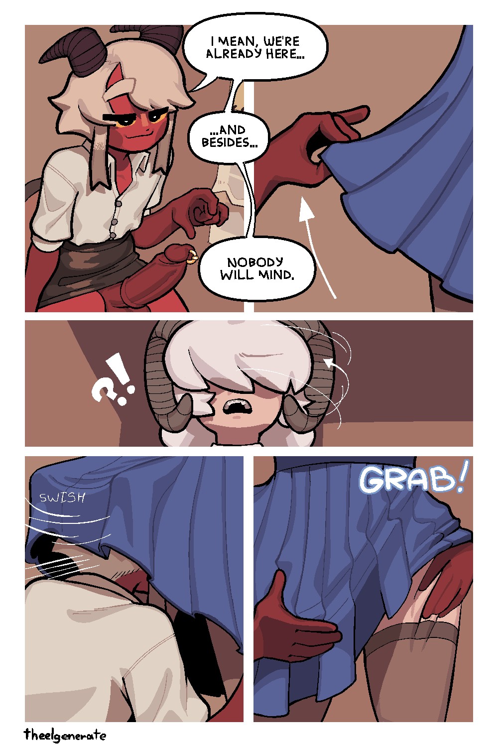 Employee Of The Month Porn Comics english 14