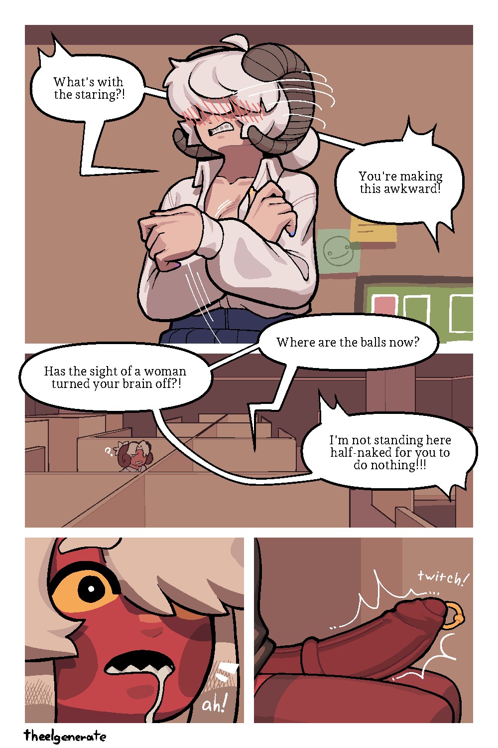 Employee Of The Month Porn Comics english 22